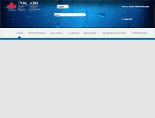 Tablet Screenshot of cwra.org